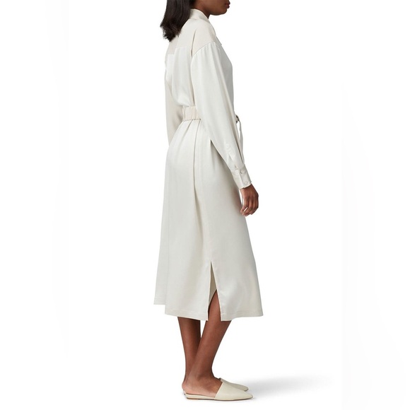 CO Satin Shirt Dress - Picture 12 of 14